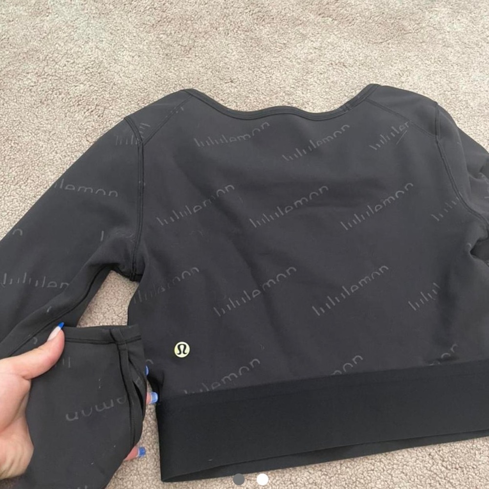 Lululemon Wunder Under Crop LS
